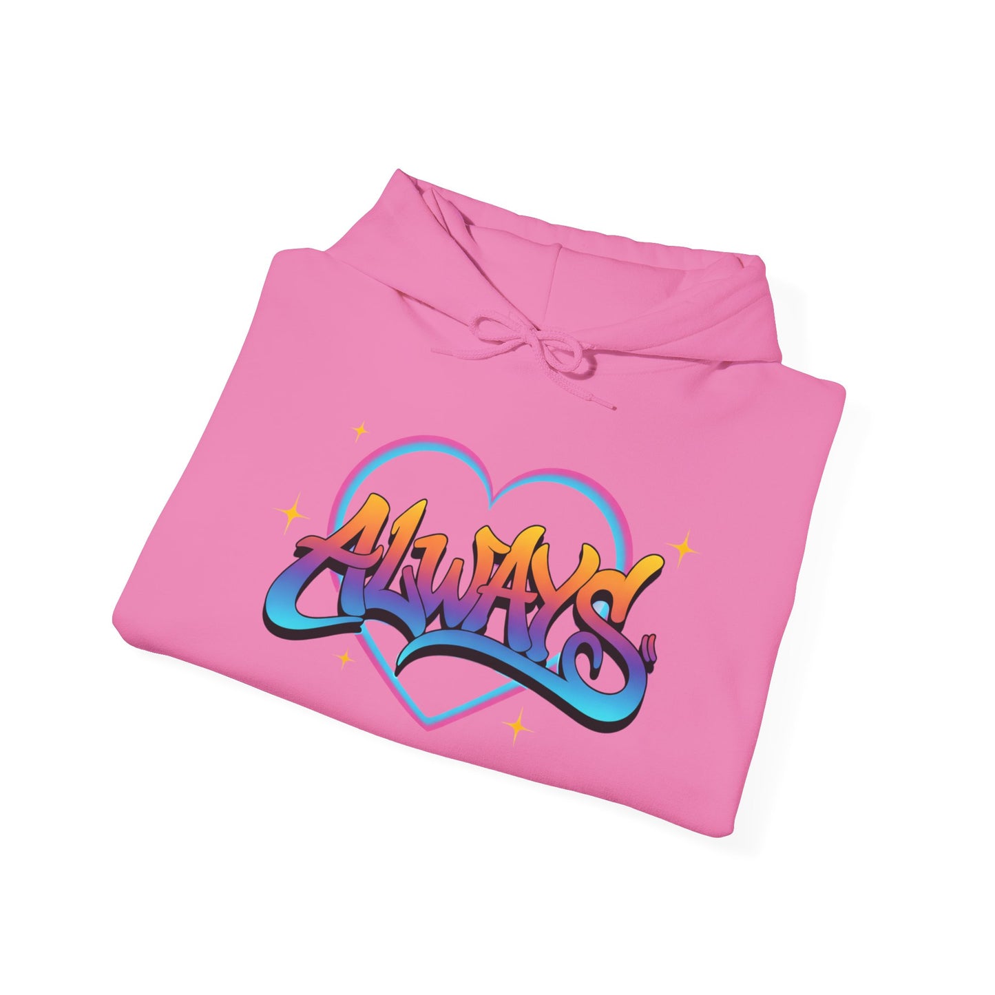 Always Love graffiti hoodie | Hooded Sweatshirt