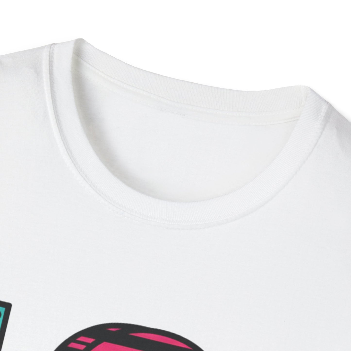 Pop Art LOVE Heart T-Shirt | Graphic Typography Tee