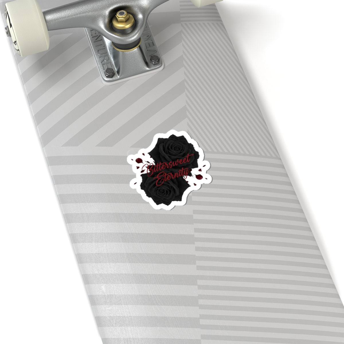 Bittersweet Eternity Black Rose Sticker | goth valentine, dark romance