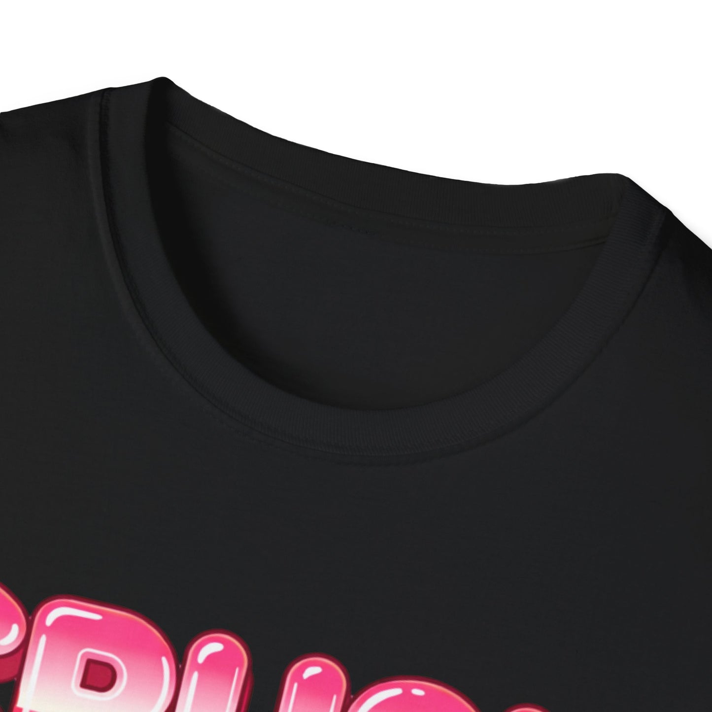 Dripping Pink 'CRUSH' Graphic T-Shirt | Candy Heart Typography Tee