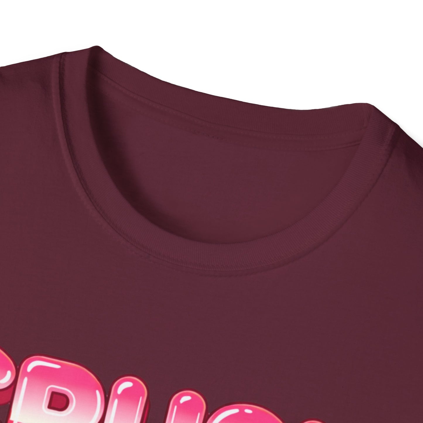 Dripping Pink 'CRUSH' Graphic T-Shirt | Candy Heart Typography Tee