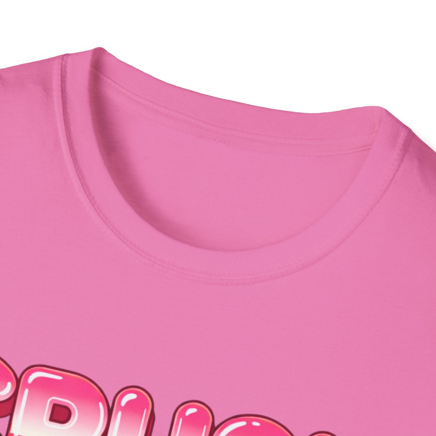 Dripping Pink 'CRUSH' Graphic T-Shirt | Candy Heart Typography Tee
