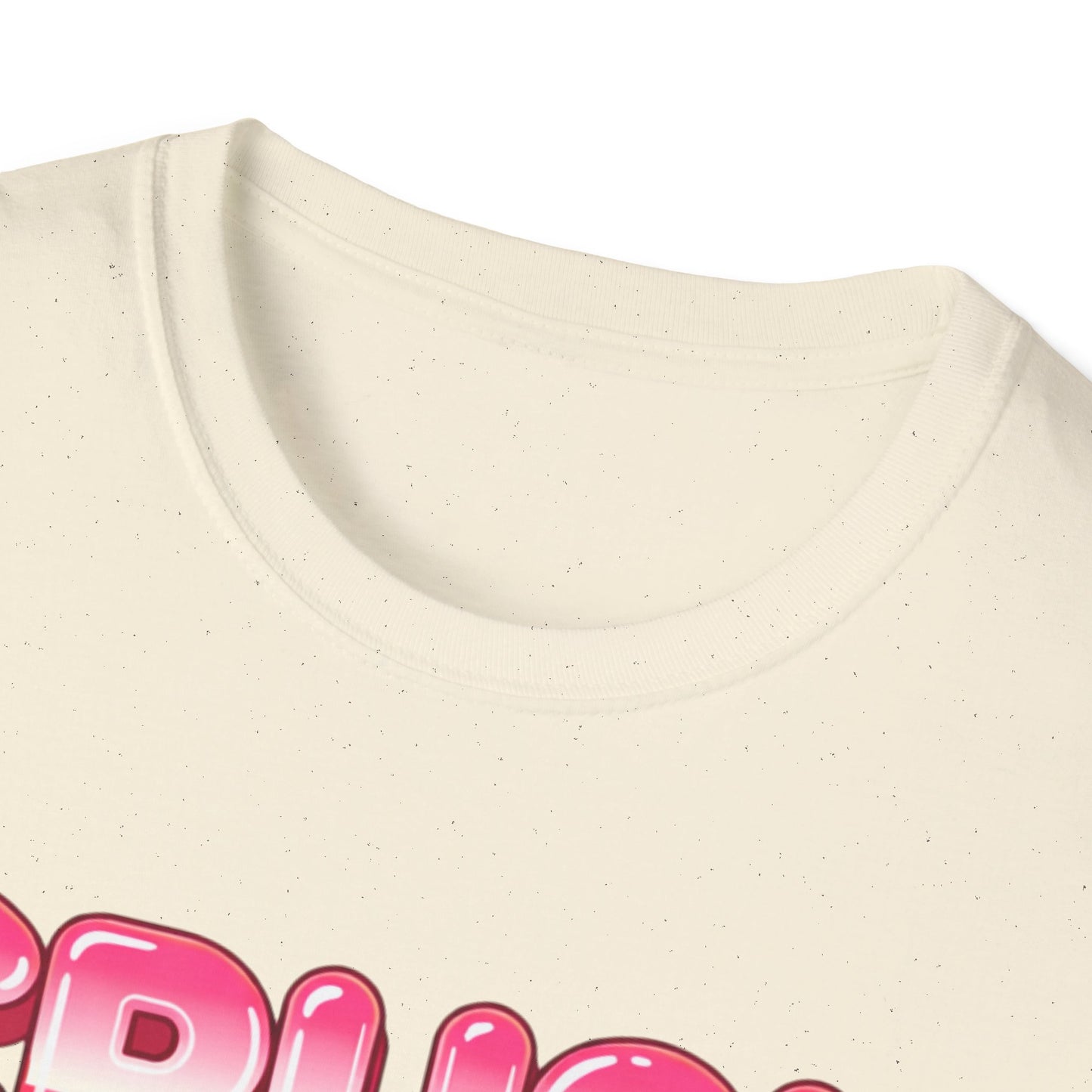 Dripping Pink 'CRUSH' Graphic T-Shirt | Candy Heart Typography Tee