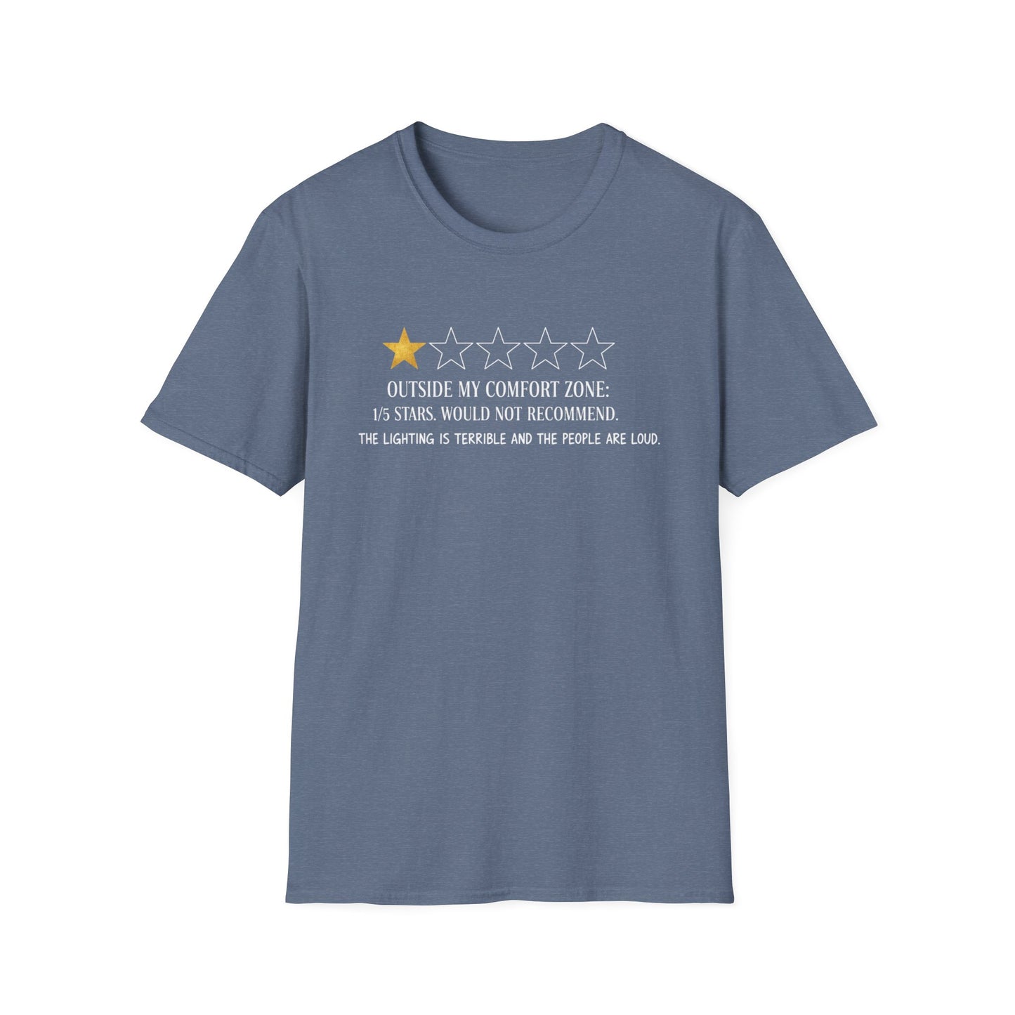 Outside My Comfort Zone Unisex Softstyle T-Shirt
