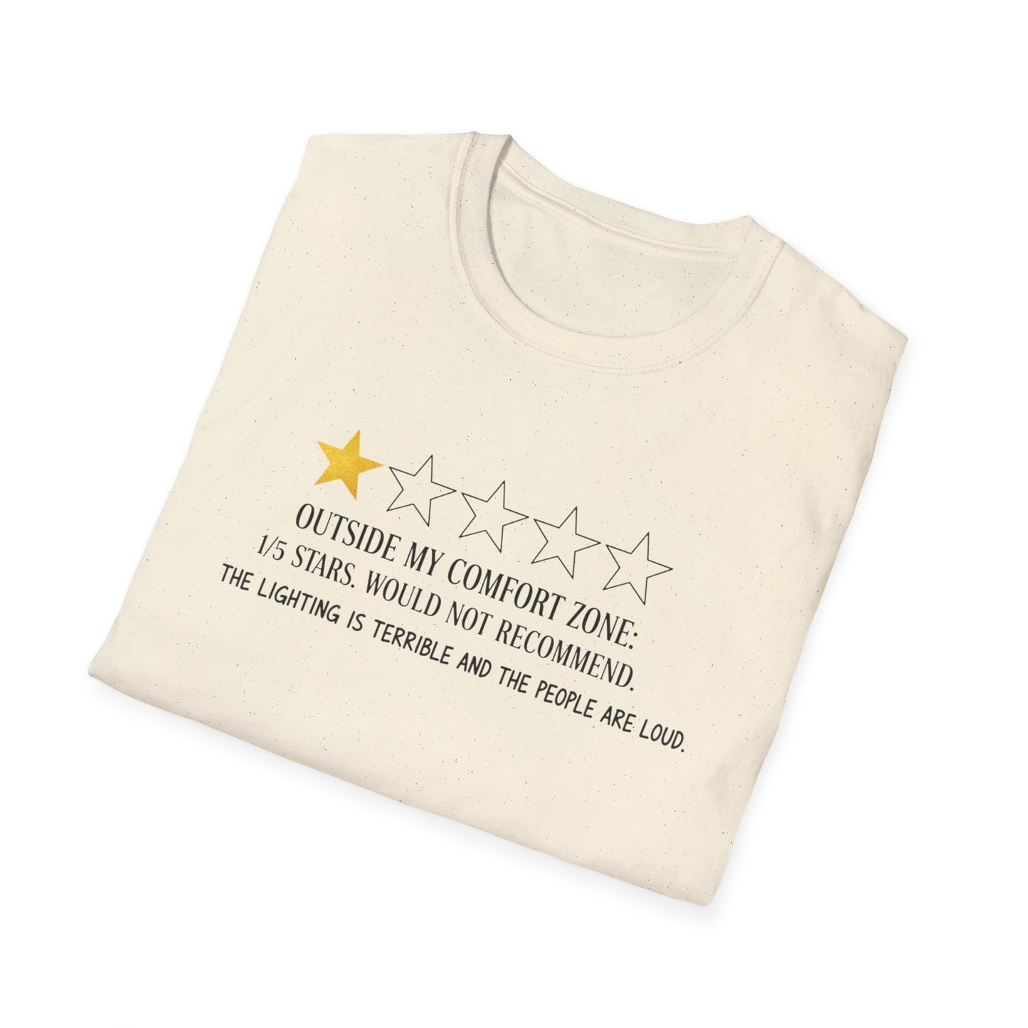 Outside My Comfort Zone Unisex Softstyle T-Shirt