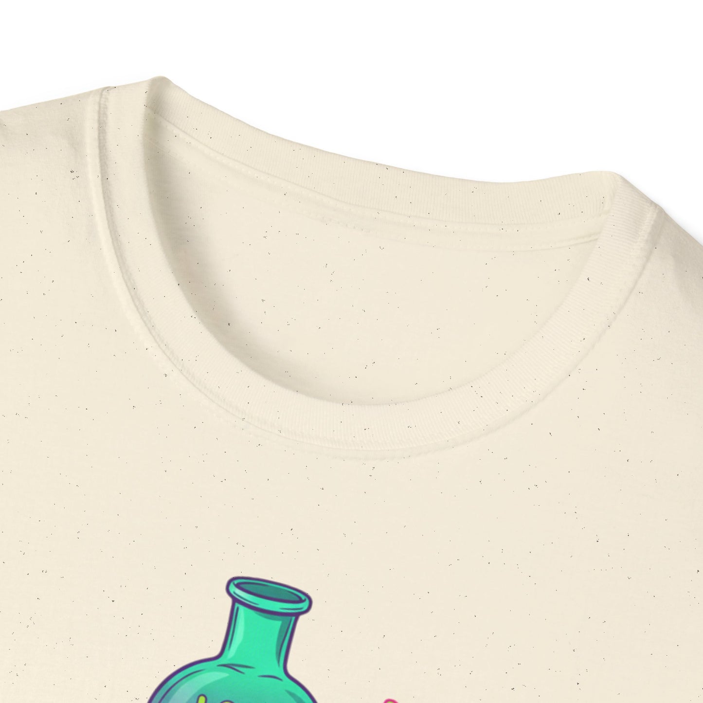 Love Potion Heart Splash T-Shirt | Addictive Neon Potion Design