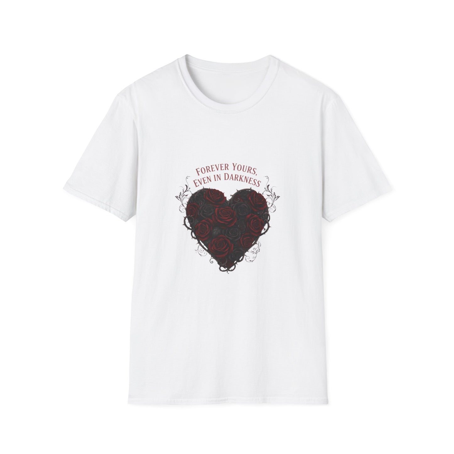 Forever Yours Even in Darkness Heart Tee | goth valentine, emo love