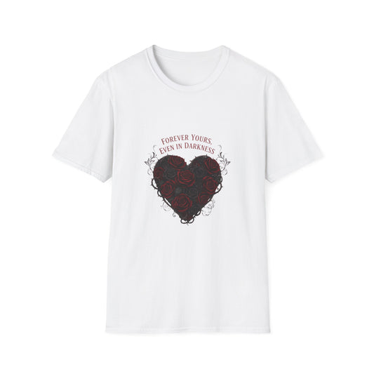 Forever Yours Even in Darkness Heart Tee | goth valentine, emo love
