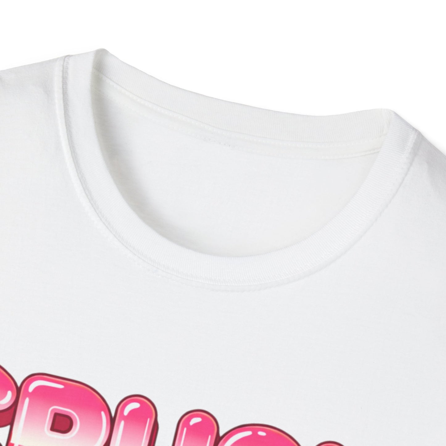 Dripping Pink 'CRUSH' Graphic T-Shirt | Candy Heart Typography Tee