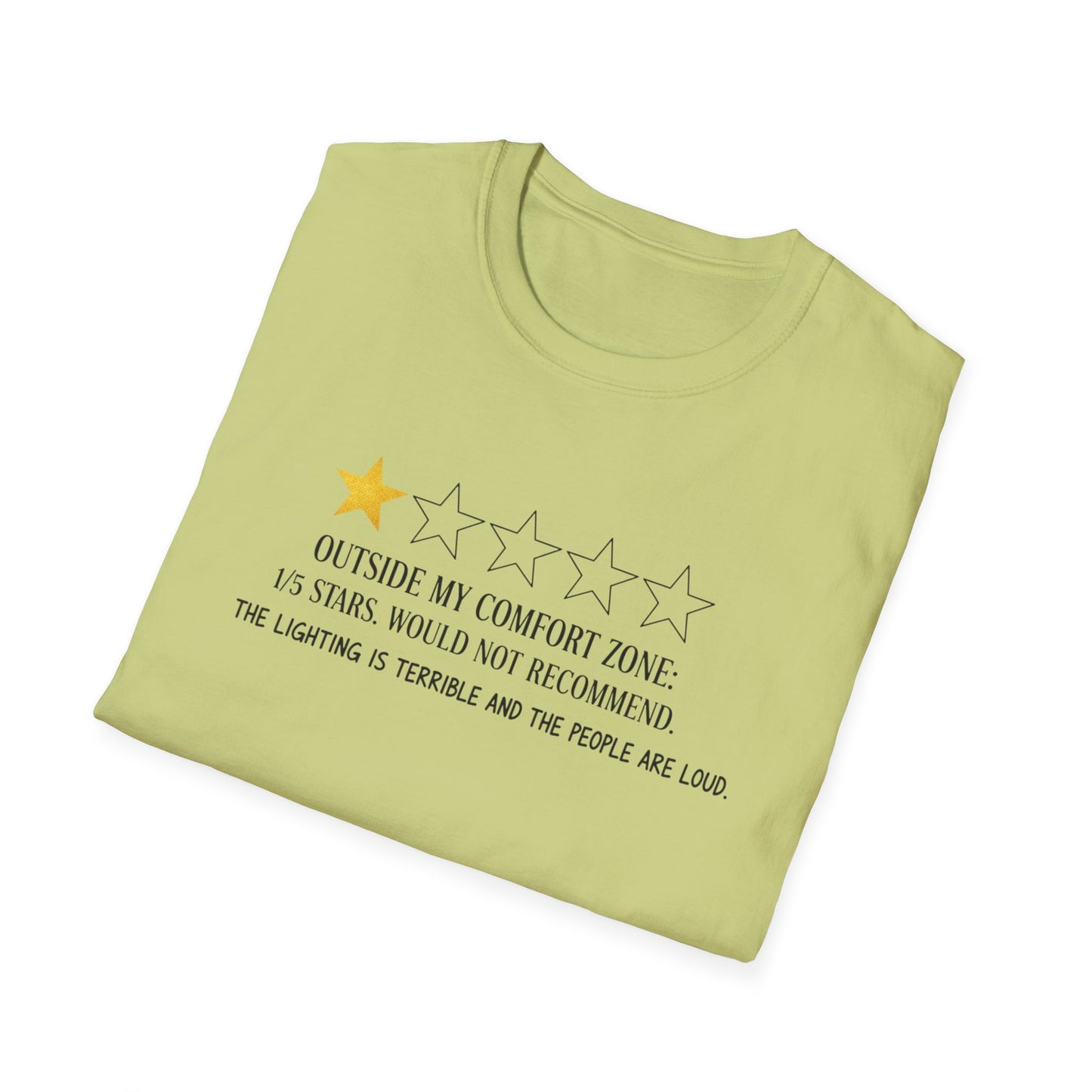 Outside My Comfort Zone Unisex Softstyle T-Shirt