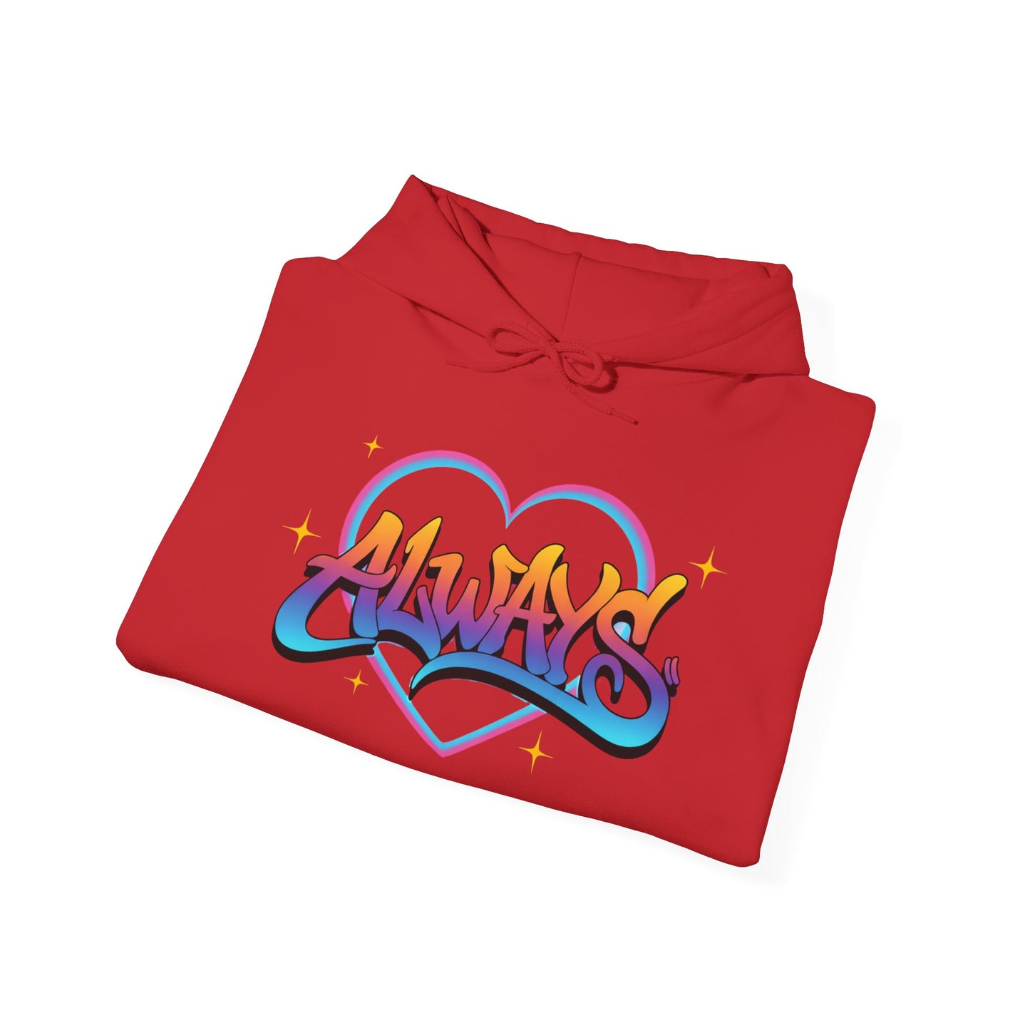 Always Love graffiti hoodie | Hooded Sweatshirt