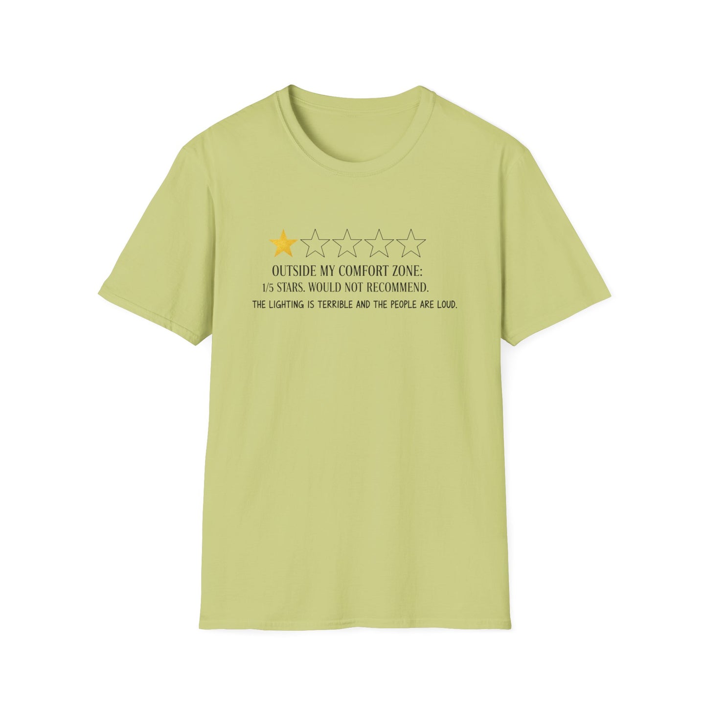 Outside My Comfort Zone Unisex Softstyle T-Shirt