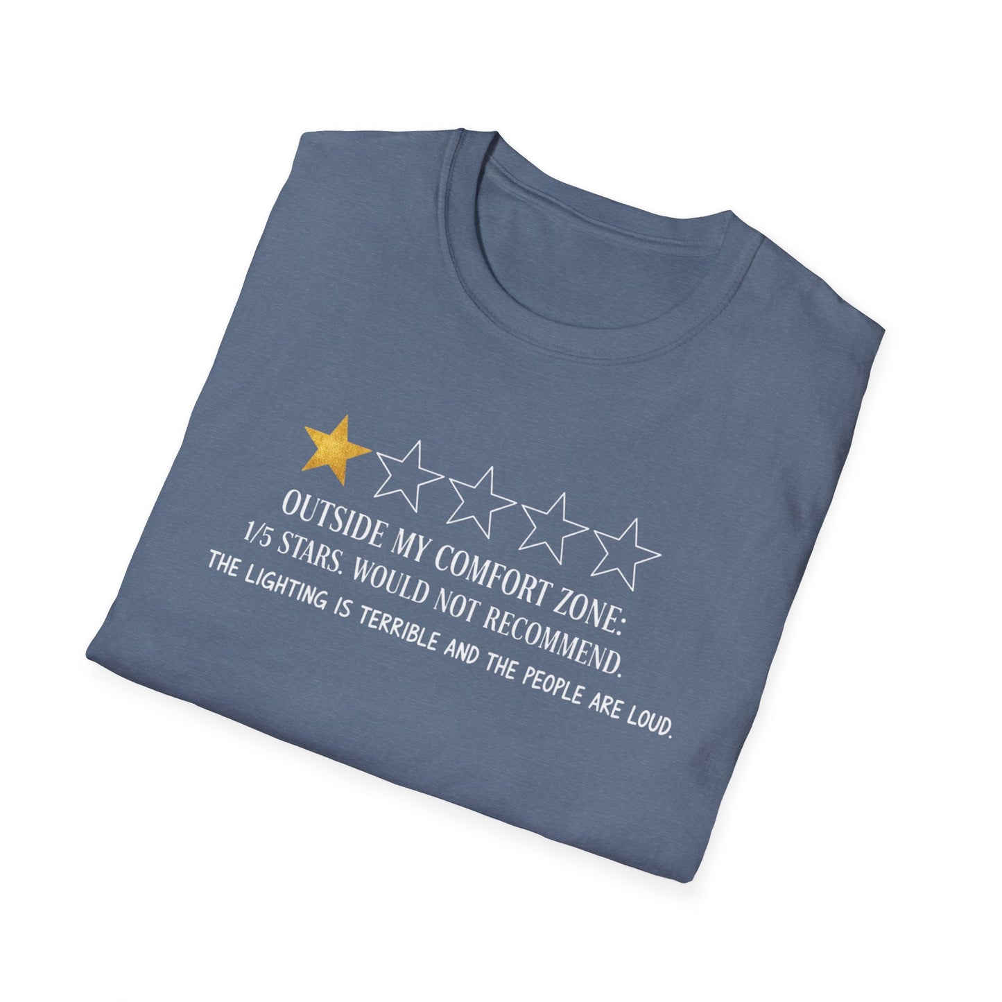 Outside My Comfort Zone Unisex Softstyle T-Shirt