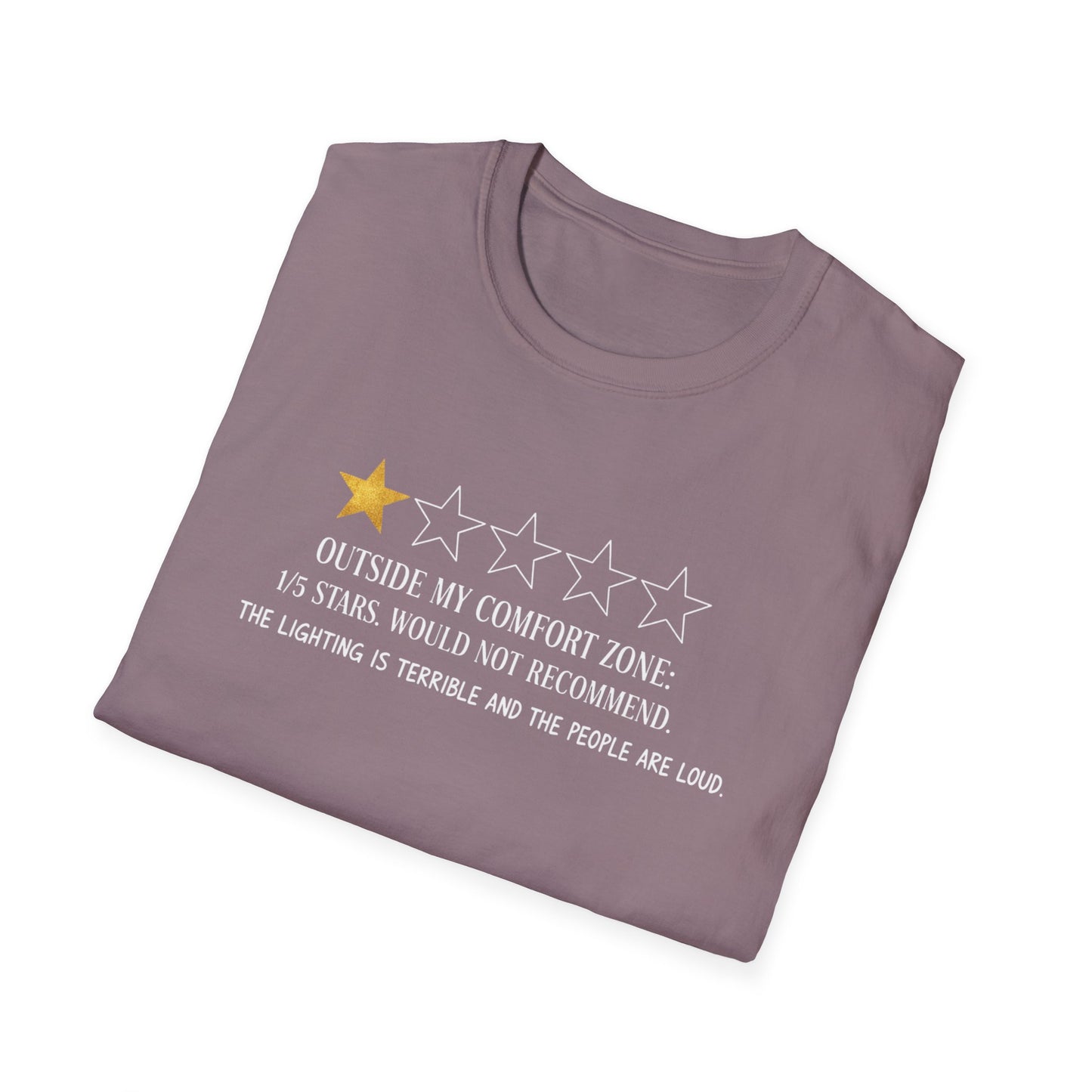 Outside My Comfort Zone Unisex Softstyle T-Shirt