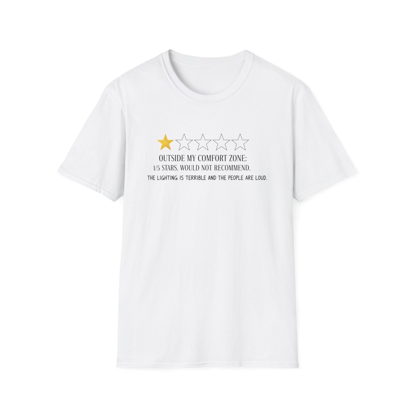 Outside My Comfort Zone Unisex Softstyle T-Shirt