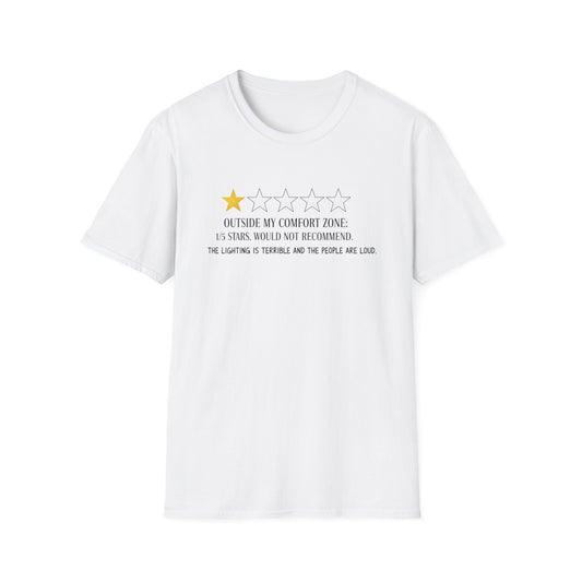 Outside My Comfort Zone Unisex Softstyle T-Shirt