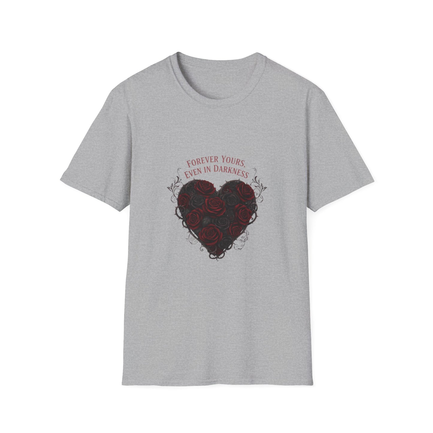 Forever Yours Even in Darkness Heart Tee | goth valentine, emo love