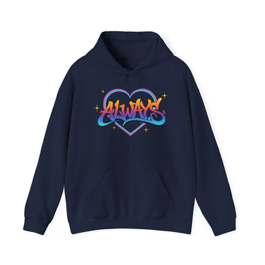 Always Love graffiti hoodie | Hooded Sweatshirt