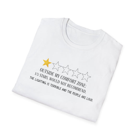 Outside My Comfort Zone Unisex Softstyle T-Shirt