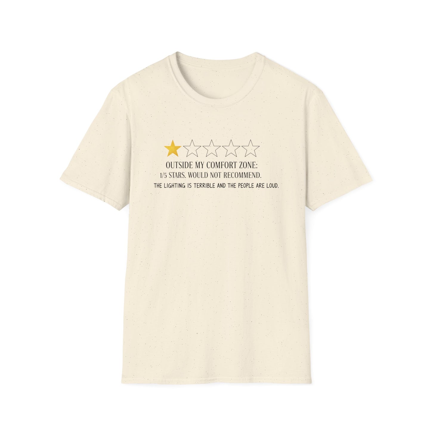 Outside My Comfort Zone Unisex Softstyle T-Shirt