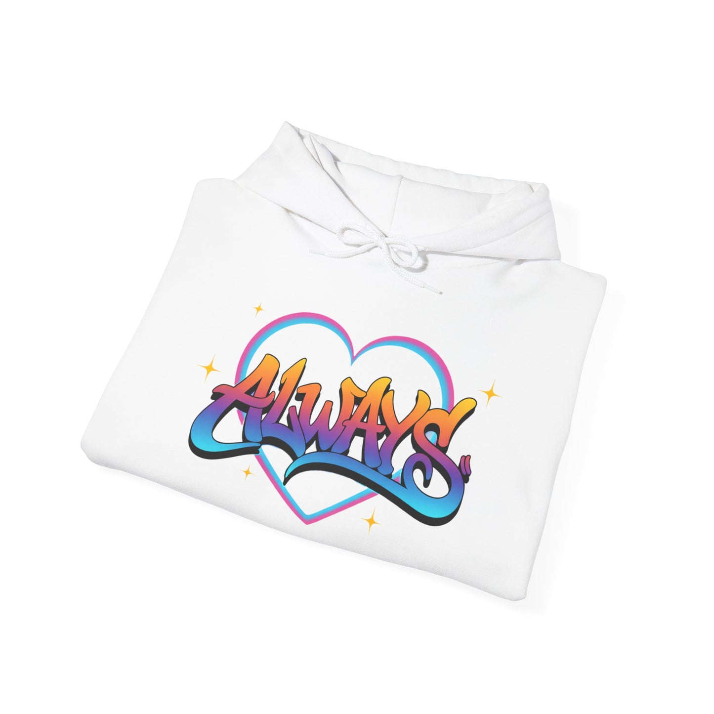 Always Love graffiti hoodie | Hooded Sweatshirt