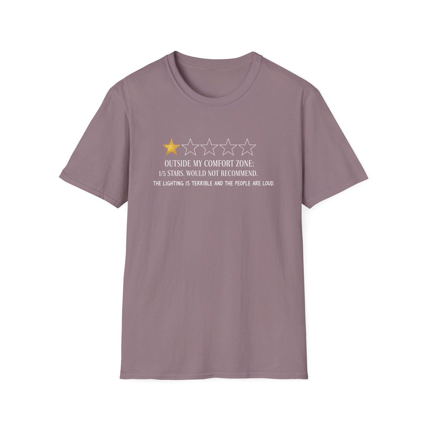 Outside My Comfort Zone Unisex Softstyle T-Shirt