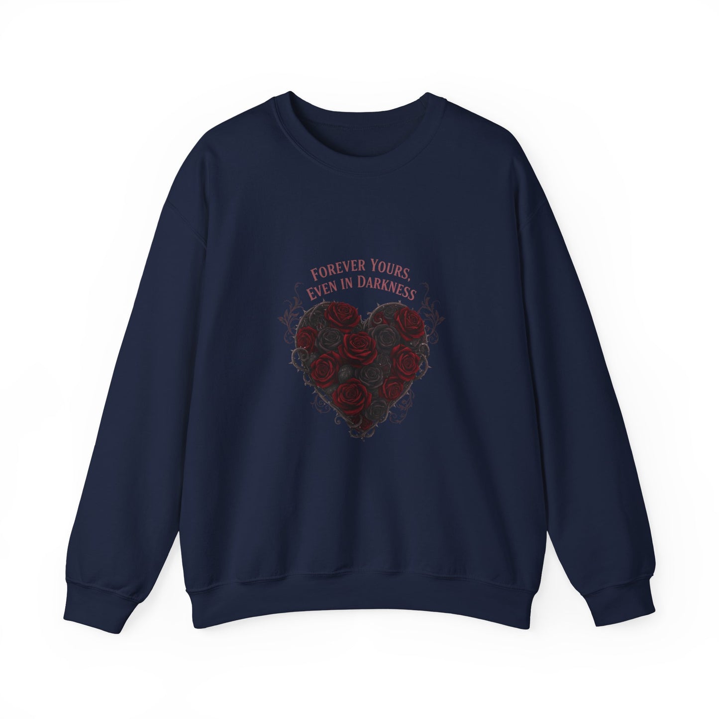 Forever Yours Heart Sweatshirt | goth valentine, dark romance