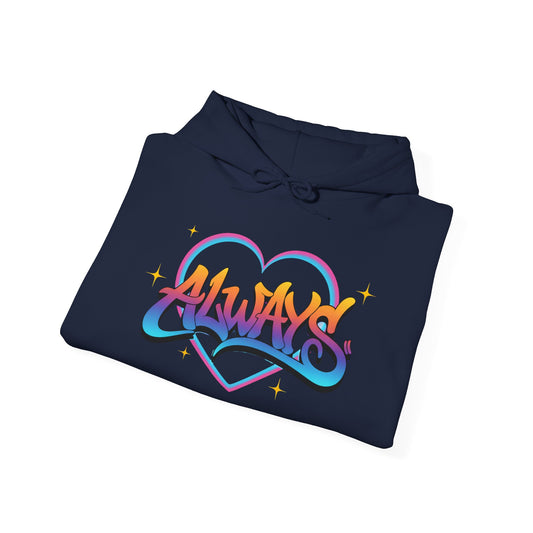 Always Love graffiti hoodie | Hooded Sweatshirt