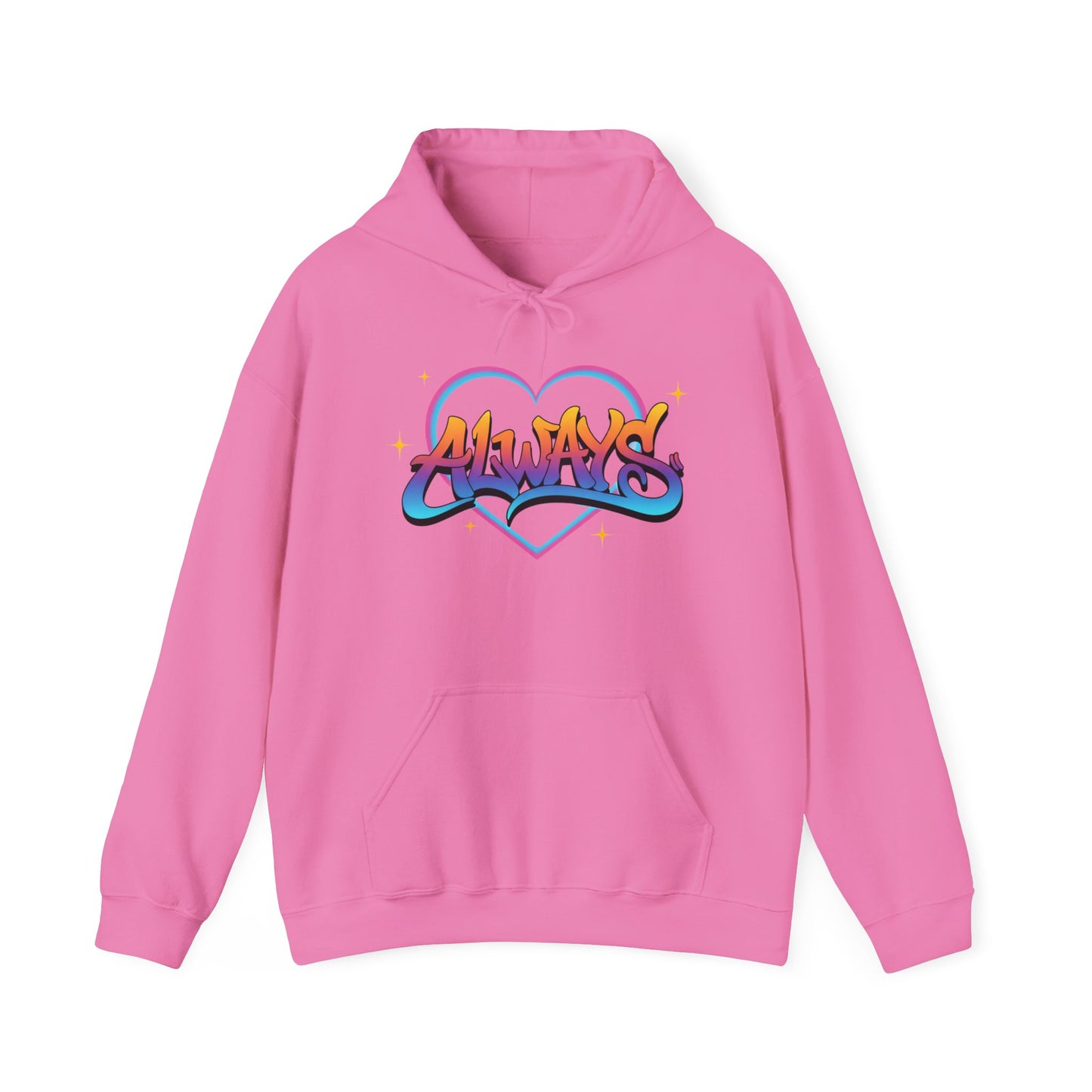 Always Love graffiti hoodie | Hooded Sweatshirt