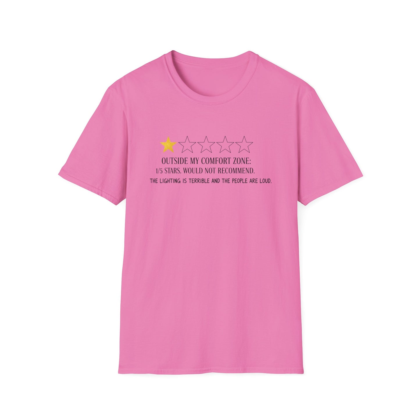 Outside My Comfort Zone Unisex Softstyle T-Shirt