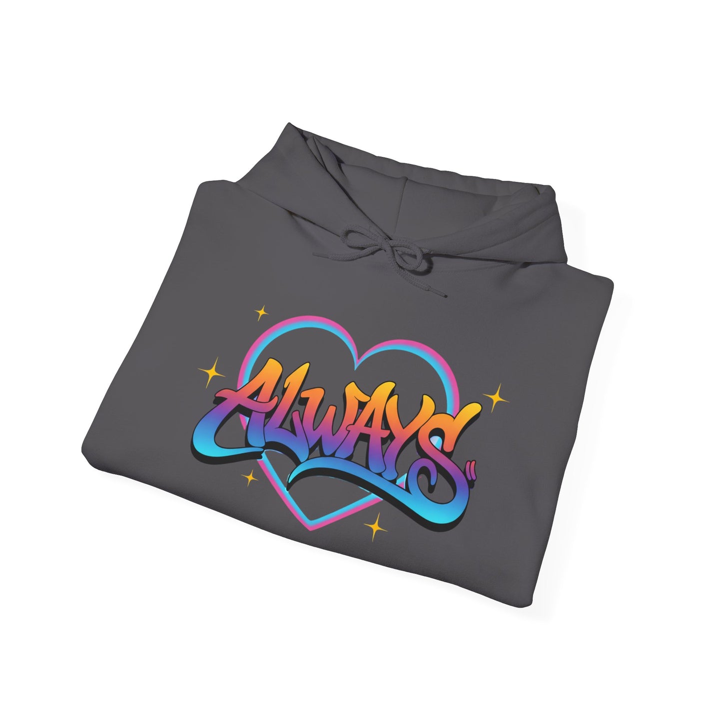 Always Love graffiti hoodie | Hooded Sweatshirt