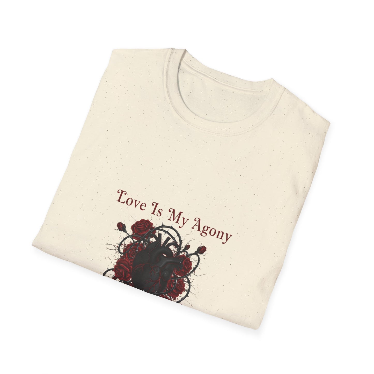 Love Is My Agony Tee | Goth Valentine, Dark Romance emo love shirt