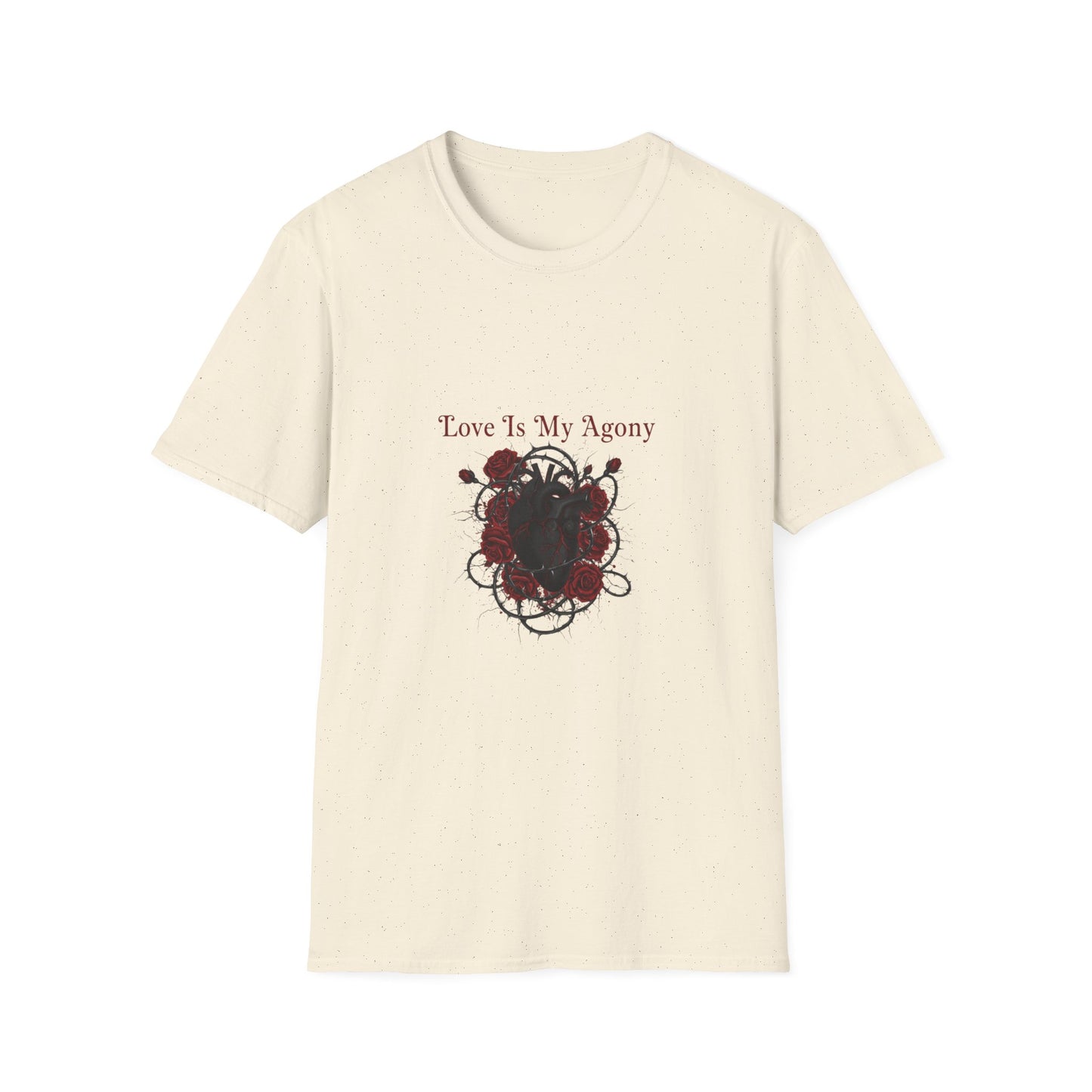 Love Is My Agony Tee | Goth Valentine, Dark Romance emo love shirt