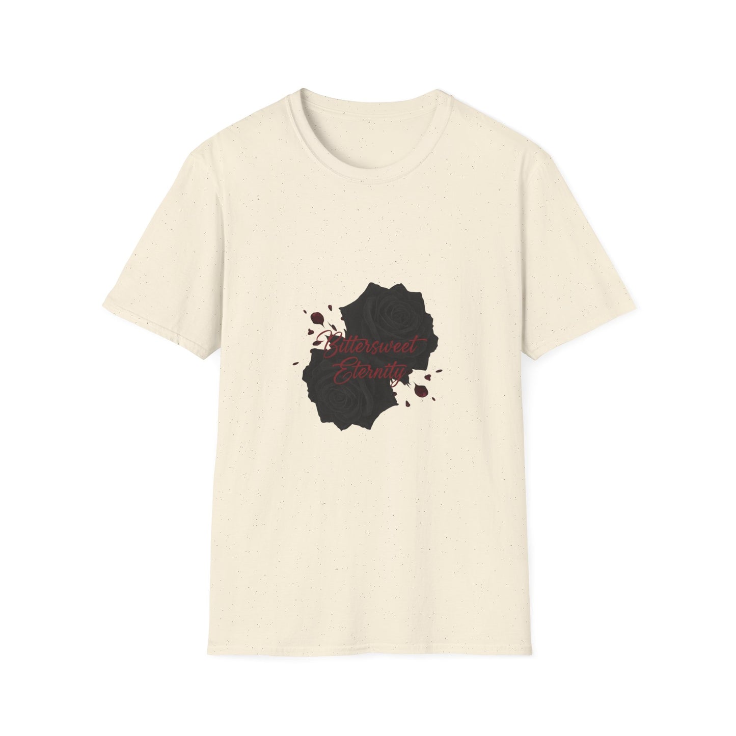 black rose vignette Tee | goth valentine, emo love shirt