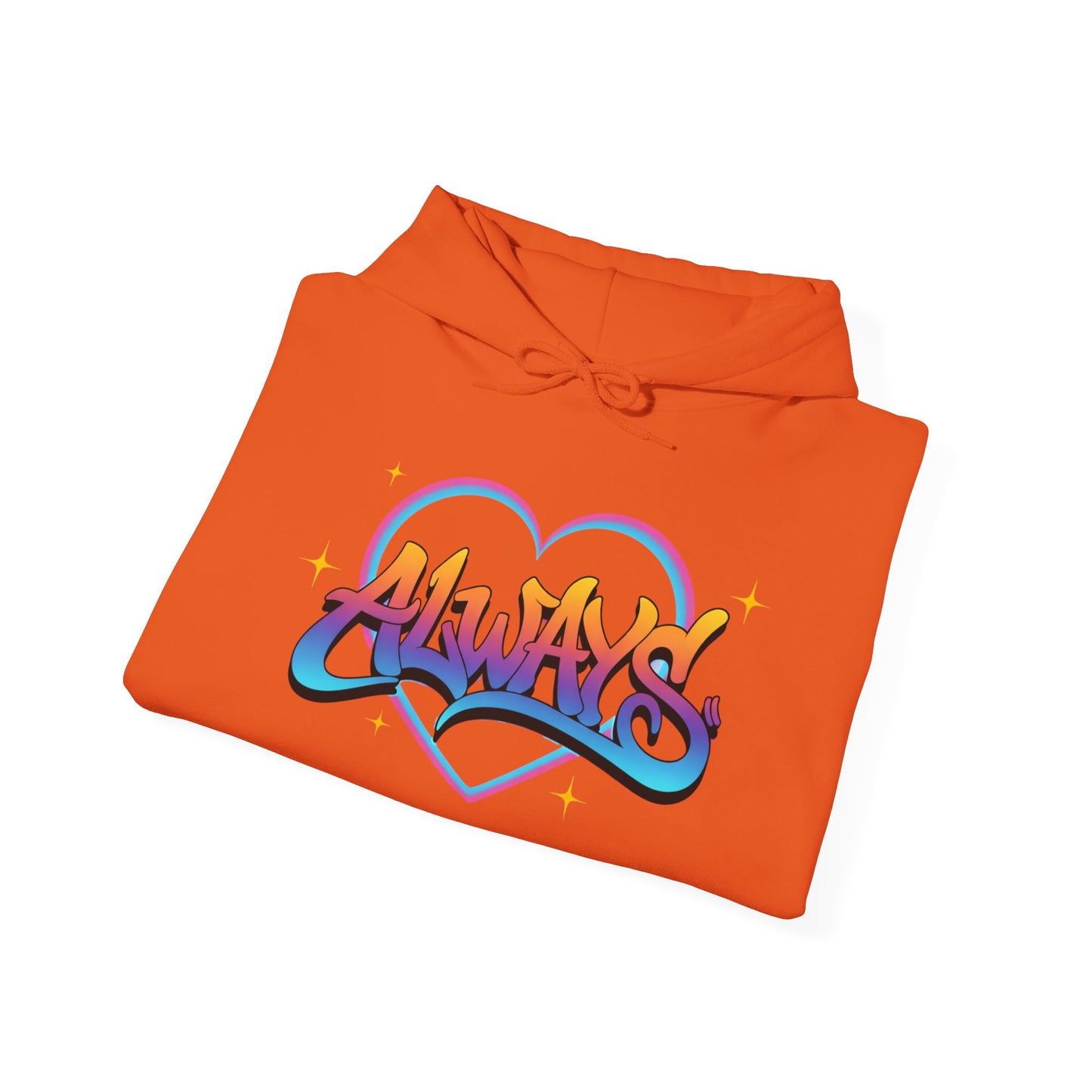 Always Love graffiti hoodie | Hooded Sweatshirt