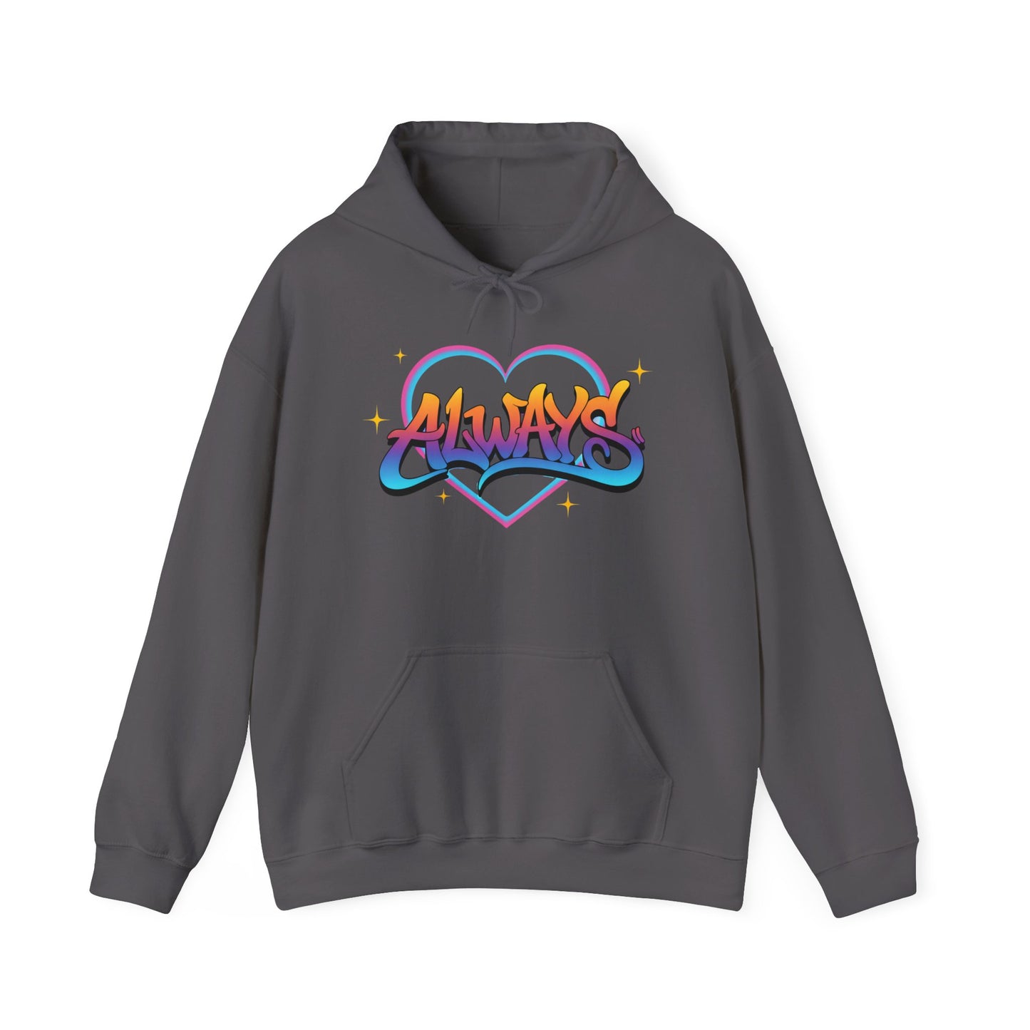 Always Love graffiti hoodie | Hooded Sweatshirt
