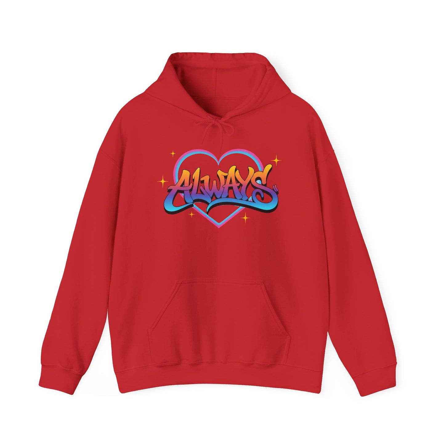 Always Love graffiti hoodie | Hooded Sweatshirt