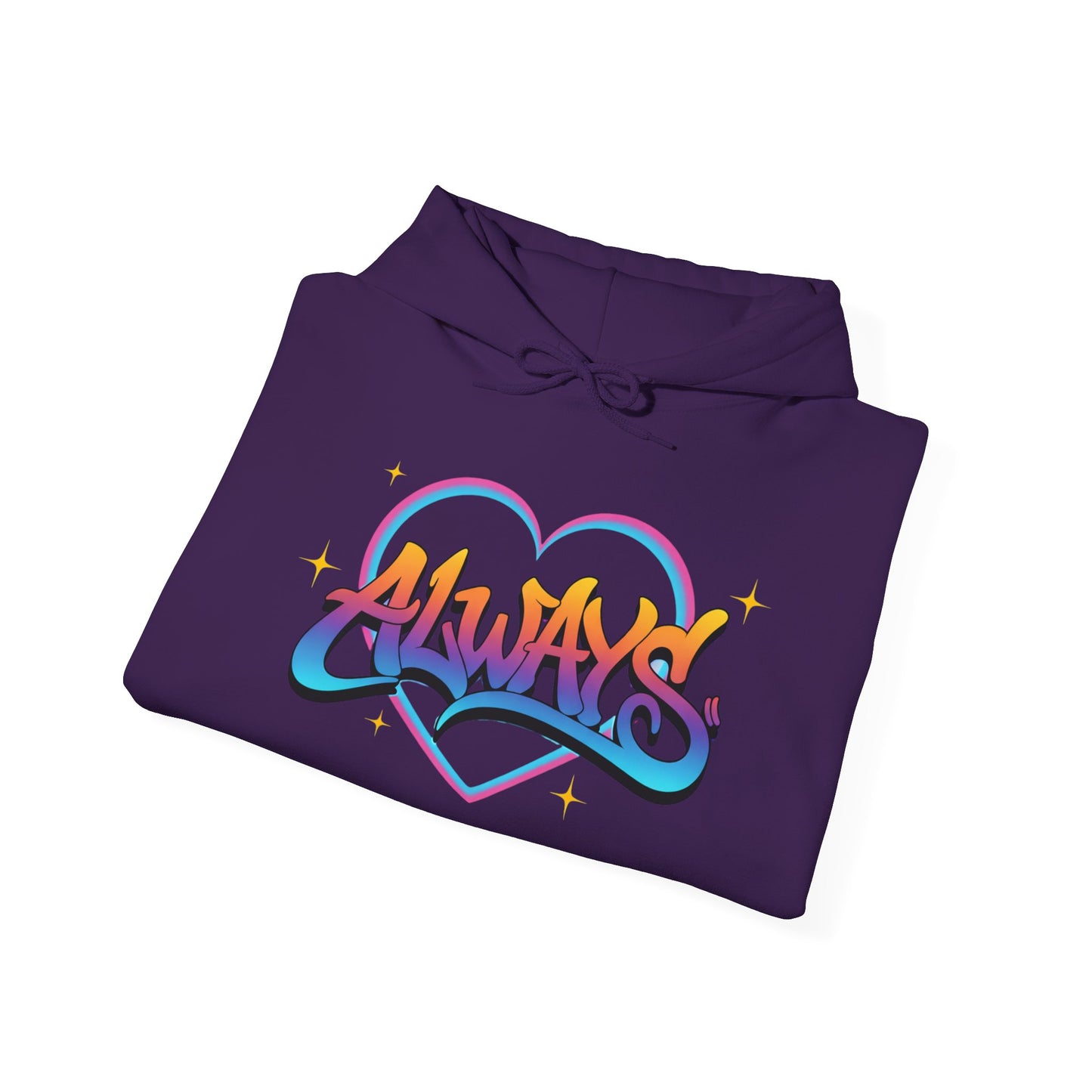 Always Love graffiti hoodie | Hooded Sweatshirt