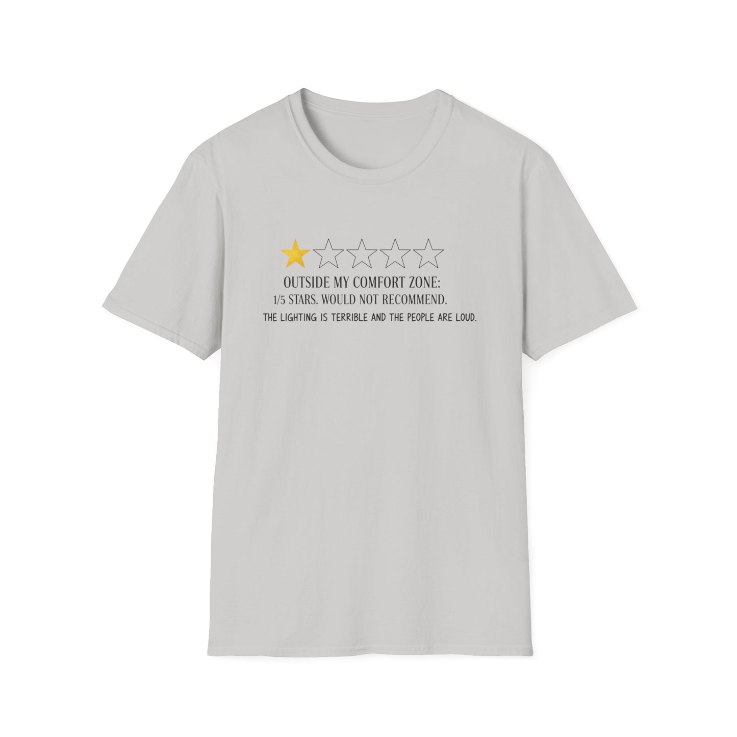 Outside My Comfort Zone Unisex Softstyle T-Shirt