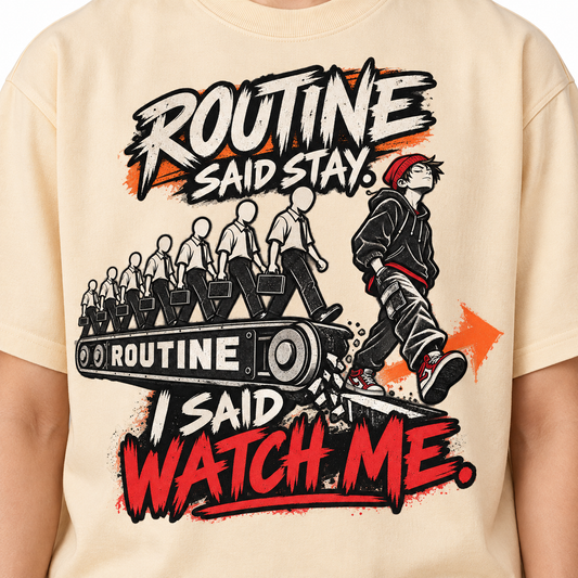 Routine Was Never The Plan